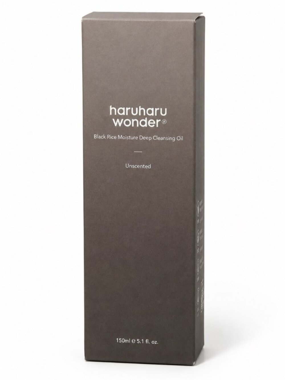 Haruharu Wonder Black Rice Moisture Deep Cleansing Oil Unscented 150ml K-Beauty